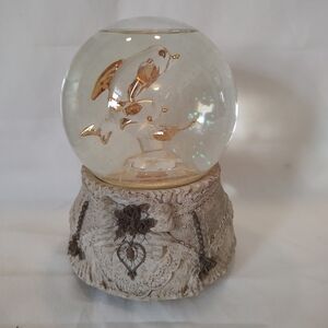 Elegant Dolphin Snow Globe Music Box